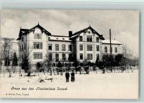 8730 Uznach 1906 - Krankenhaus Winter