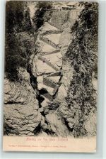 Viamala 1904 - Abstieg zur Schlucht