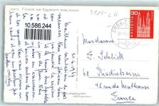 3984 Fiesch Foto AK Eggishorn Kirche