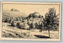 4143 Dornach 1923 Radierung Goetheanum freie Hochschule für Geisteswissenschaft