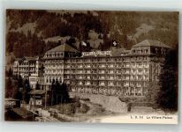 1884 Villars-sur-Ollon Foto AK Hotel Villars-Palace