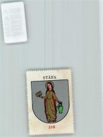 8712 Stäfa - Vignette Wappen Kaffee Hag ca 1920-1940 Hl. Verena