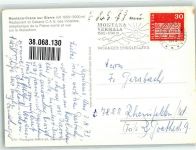 3960 Sierre 1973 Foto AK Seilbahn Gasthaus et Cabene C.A.S. des Violettes