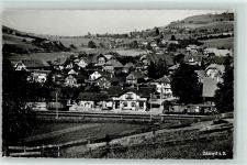 3532 Zäziwil Foto AK Eisenbahn Bahnhof
