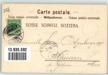 3000 Bern Berne 1899 - Bundeshaus Erlach Denkmal