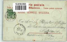 St Chrischona 1898 Lithographie