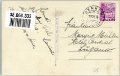 8717 Benken SG 1936 Foto AK Grotte Kreuz Ort lt. Stempel