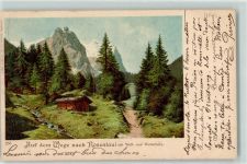 3860 Rosenlaui - Well und Wetterhorn