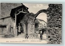 1248 Hermance - Interieur de Cour, Verlag Freres Nr. 5366, gute Erhaltung AK.