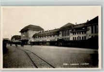 Lausanne Losanna Bahnhof Schweiz
