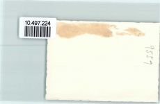 3665 Wattenwil FOTO KEINE AK Neujahrskarte Kirche Uhr Zaun Foto 10cm x 7cm, rückseitig Haftspuren