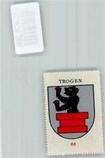 9043 Trogen - Vignette Wappen Kaffee Hag ca 1920-1940 Bär