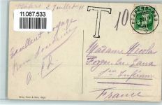 7312 Pfäfers 1911 - Mitte Taminaschlucht bei Bad Pfäfers