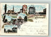 8623 Kempten 1904 BOAKC Bahnhofstrasse Kenpten Lithographie