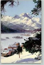 7512 Champfèr - Winter Photochromie Serie 217 Nr. 3582 Pizzo della Margna Silvaplana