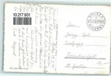 8180 Bülach Gebrauchsspuren Katholische Kirche Kreisspital Militärpost