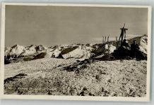 7188 Sedrun Foto AK Oberalpsee Passhöhe Winter