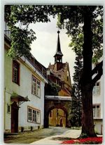 St Chrischona - Aufgang zur Kirche