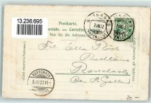 9057 Weissbad 1902 Prägedruck