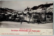 9055 Bühler 1905 - Winter Neujahrsgrüße