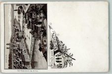 8000 Zürich Gebrauchsspuren Vorläufer Gruss aus Lithographie Verlag Künzli Nr. 240 AK