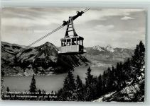 6375 Beckenried - Schwebebahn Beckenried-Klewenalp Blick auf Vierwaldstättersee und die Mythen