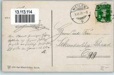 Pfannenstiel Künstlerkarte 1913 Okenshöhe Kühe