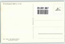 Weissfluhjoch Foto AK Winter Foto Rudolf