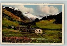 7515 Sils/Segl Baselgia - Platta am Eingang ins romantische Fextal