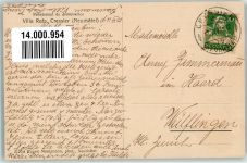 2088 Cressier NE 1923 Foto AK Pensionnat de demoiselles Villa Rafa