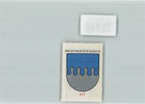 5616 Meisterschwanden - Vignette Wappen Kaffee Hag ca 1920-1940