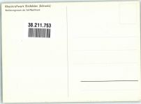 4127 Birsfelden Foto AK Rheinkraftwerk Schiffsschleuse Bedienraum