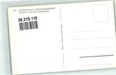 Weissfluh Foto AK Seilbahn Weissfluhipfelbahn