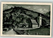 8767 Elm 1919 Foto AK Kirche Bahnpost Zug 3436