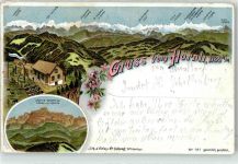 Hörnli 1903 Lithographie