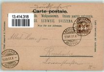 9400 Rorschach 1901 Lithographie XI. St. Gall. Kantonalsängerfest Engel mit Laute