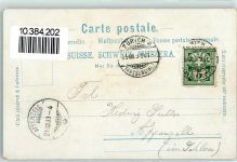 8000 Zürich 1899 AK mit Goldfenster