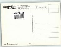 3920 Zermatt - Glacier Express Verlag Seematter Nr. 3 Foto: Alby Lambrigger