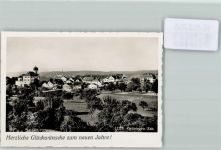 8627 Grüningen FOTO KEINE AK Foto 10cm x 7cm Neujahrswunsch