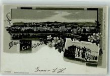 9200 Gossau SG 1901 Gebrauchsspuren Buchdruckerei Gemeindehaus Hotel Bund Lithographie