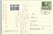 3150 Schwarzenburg 1949 Foto AK Pension Ferienheim Grasburg