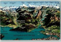 6362 Stansstad - Vierwaldstätter See Vogelschau