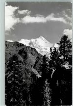 Zinalrothorn - vue du chemin de Sorebois s. Zinal