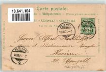 9230 Flawil 1901 Gebrauchsspuren Lithographie Krankenhaus