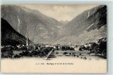 1920 Martigny - et le Col de la Forclaz
