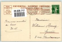 6315 Morgarten 1915 Künstlerkarte sign. Mathey, Maurice Die Schlacht von Morgarten 1315 Jubiläumsfeier Künstlerkarte