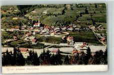 3762 Erlenbach im Simmental 1923 Foto AK Bahnpost Zug 3713