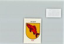 6048 Horw - Vignette Wappen Kaffee Hag ca 1920-1940 HOrw