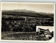 9220 Bischofszell 1940 Foto AK Gasthaus Hummelburg Feldpost Sulgen
