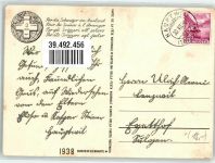 9213 Hauptwil - sign. Taddei Bundesfeierkarte 1938